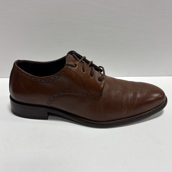 Johnston & Murphy Men’s Stockton Cap Toe Dress Shoes, Size 8.5 M main image 7